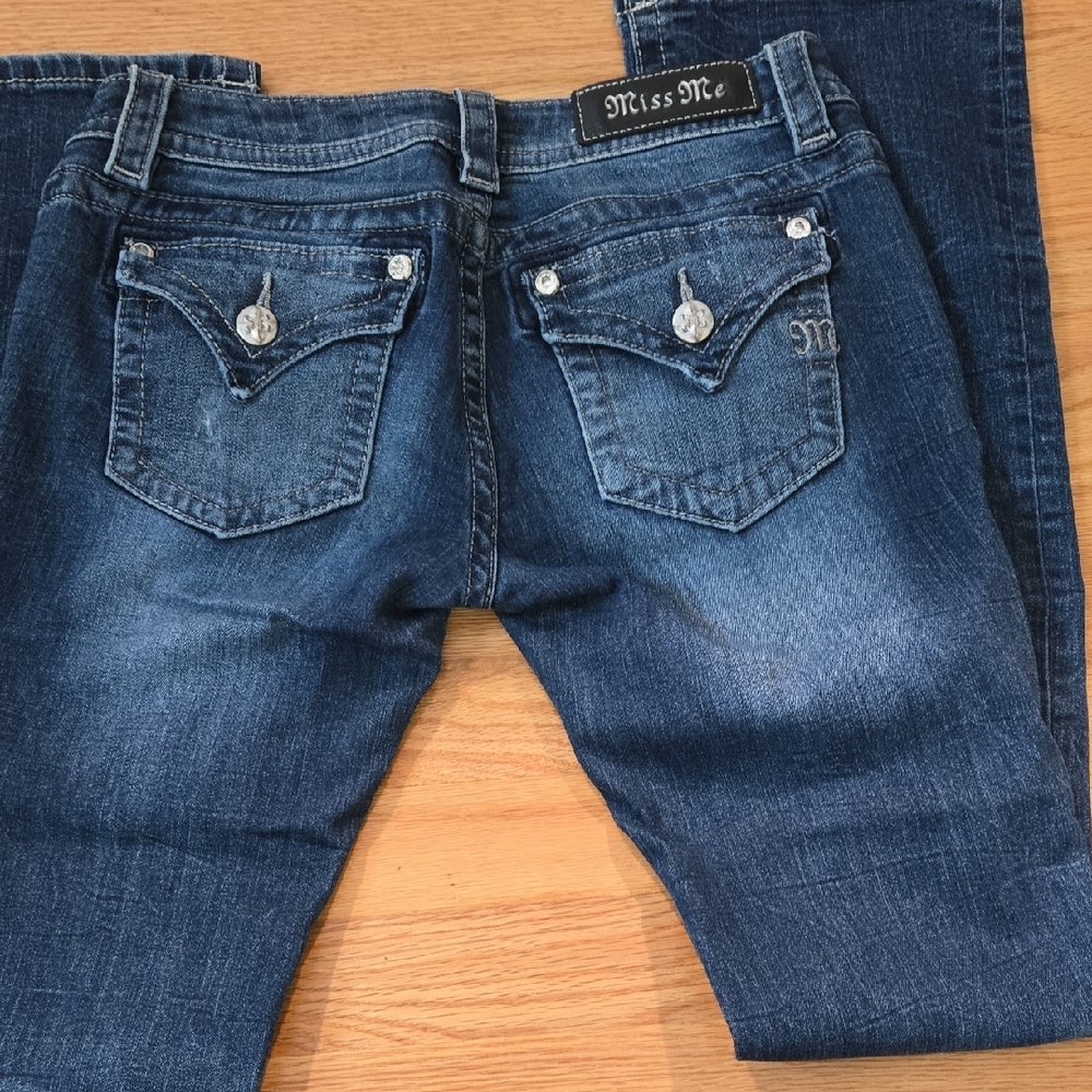 Miss Me Women's Indigo Boot Cut Jeans